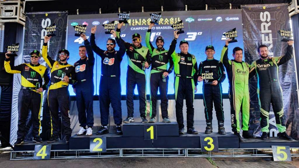 A dupla Rodrigo Varela e Matheus Mazzei é bicampeã do Rally Minas Brasil nos UTV - Foto: Marcos Leite/DFotos