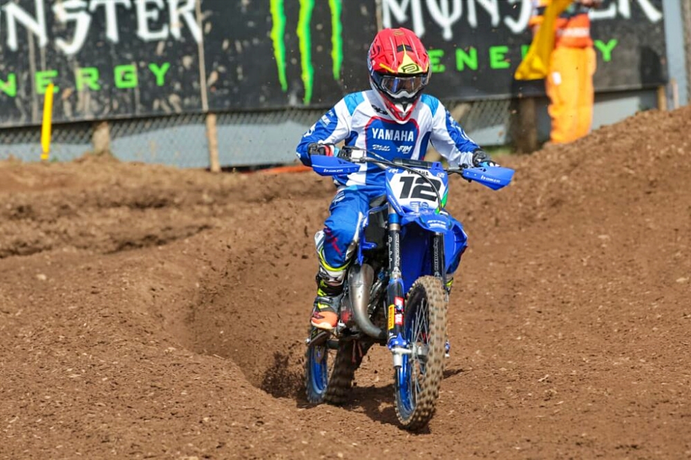 Henri Krug conquista a quarta posição na categoria YZ85 na World SuperFinale YZ BLU CRU 2026 – Foto: Yamaha Racing