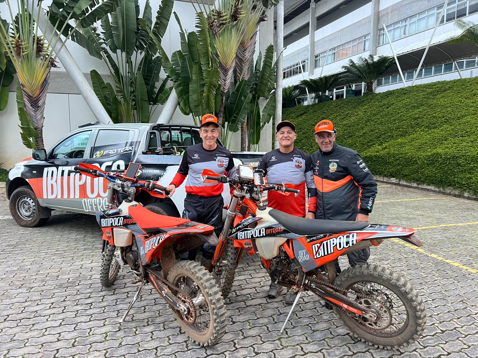 Manoel Resende, Saulo Silva e Anderson "Boka" Santiago - Foto: Divulgação/IOR