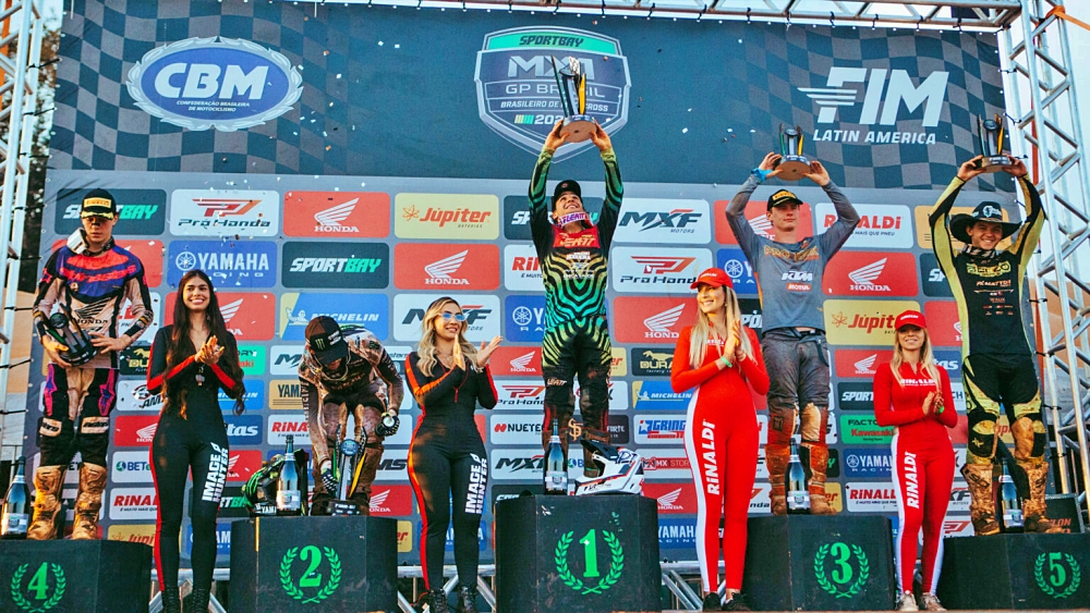 Pódio Categoria MX2