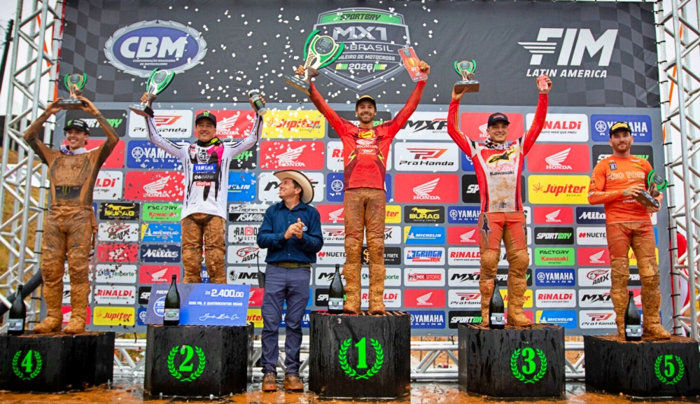 Pódio Categoria MX1 