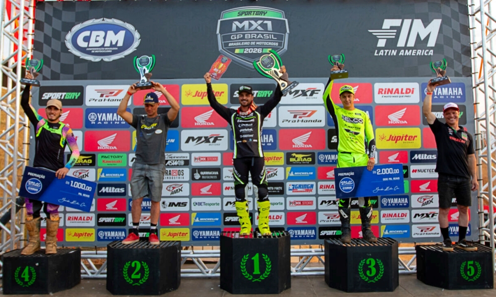 Pódio Categoria MX3