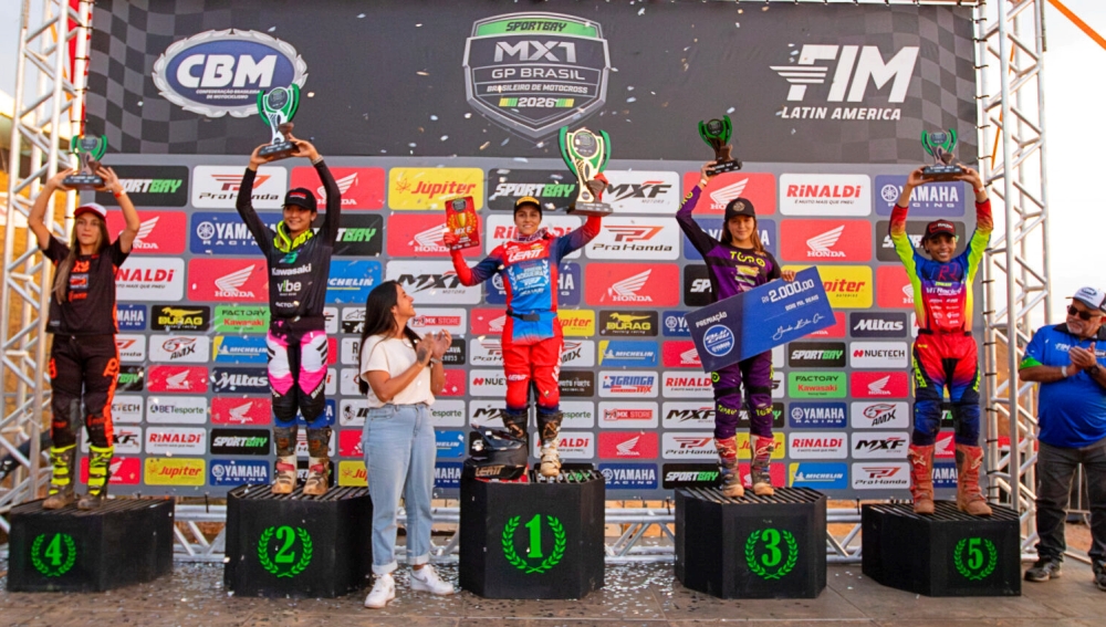 Pódio Categoria MXF