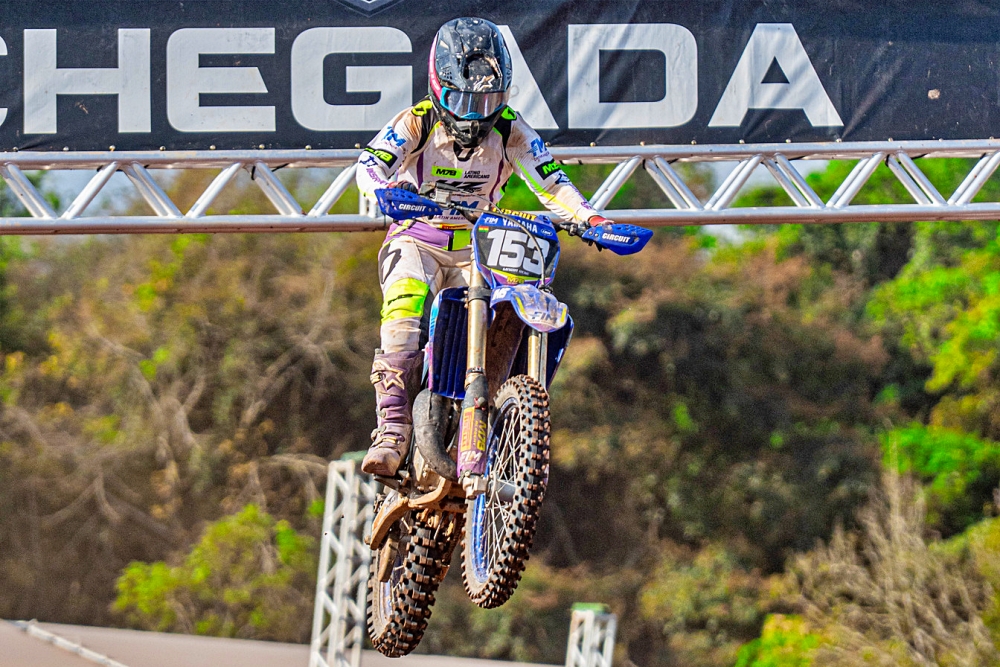 A boliviana María René Duran é a Campeã Feminina da YZ125 Latin America - Foto: 810Company